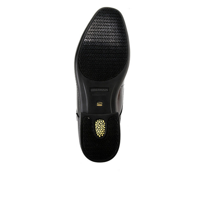 Obermain Sepatu Pria Anson Hector In Black