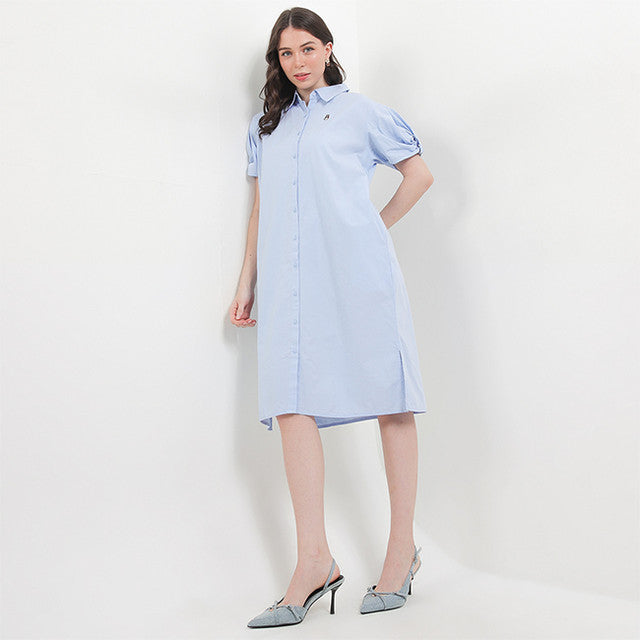 Hush Puppies Pakaian Wanita Dress Sherma In Blue