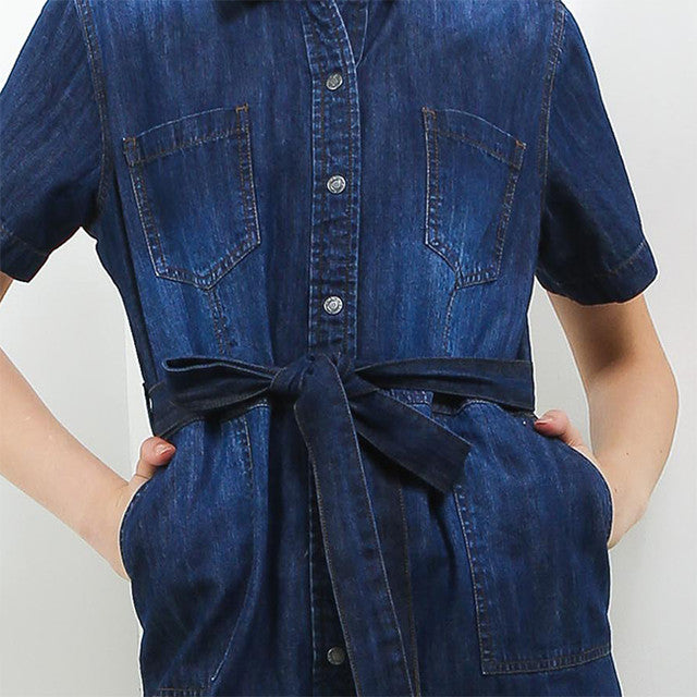 Hush Puppies Pakaian Wanita Dress Womina In Blue