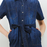 Hush Puppies Pakaian Wanita Dress Womina In Blue