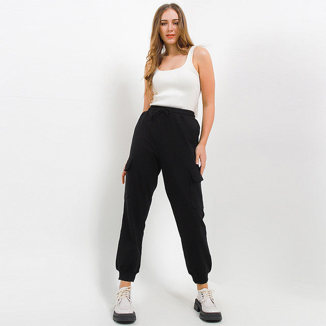 Hush Puppies Pakaian Wanita Jogger Ghita In Black