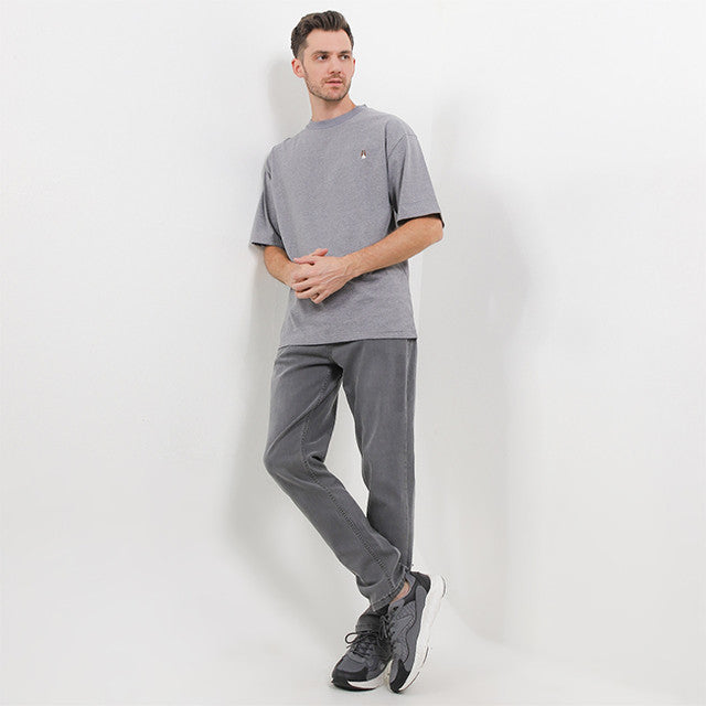Hush Puppies Pakaian Pria T Shirt Bsc Rayo In Gray