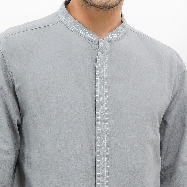 Hush Puppies Pakaian Pria Shirt Nile In Blue