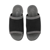 Hush Puppies Sandal Pria Activate Knit Slide In Black
