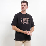 Obermain Pakaian Pria T Shirt Matten In Black