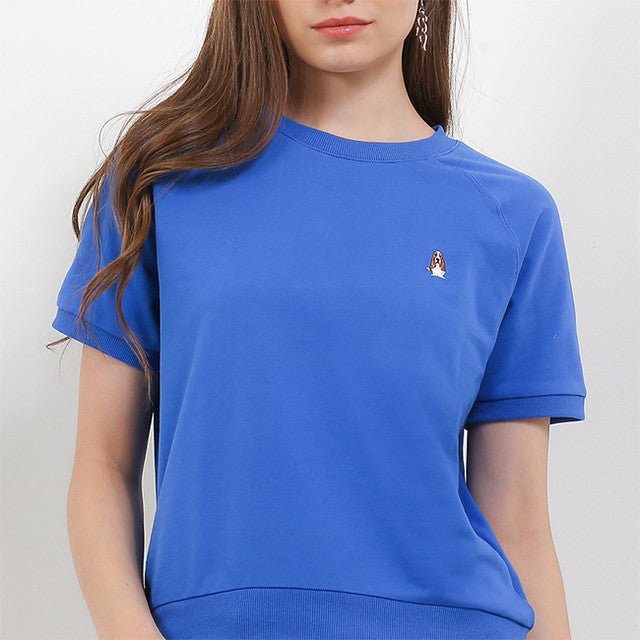 Hush Puppies Pakaian Wanita T Shirt Elxia In Blue