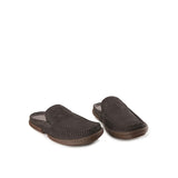 Hush Puppies Sepatu Pria Dymond Mules In Dark Grey