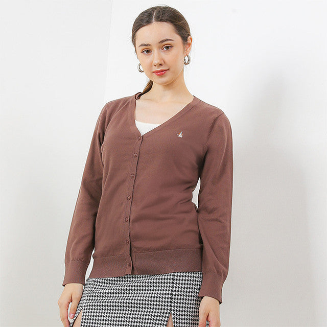 Hush Puppies Pakaian Wanita Outerwear Kindly In Brown