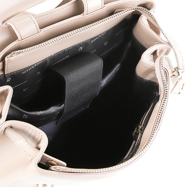Obermain Tas Pria Wynn Backpack In Taupe