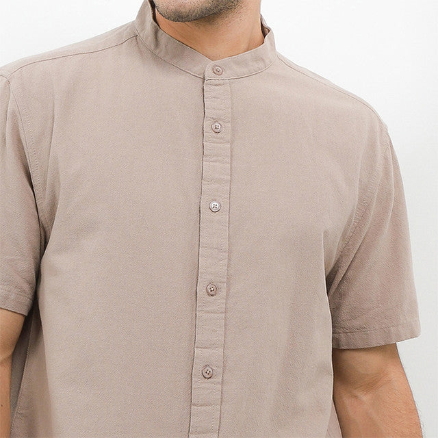 Hush Puppies Pakaian Pria Shirt Toscano In Khaki
