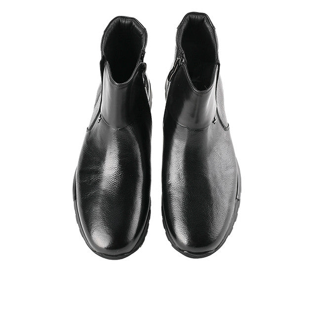 Playboy Sepatu Boots Pria Boriel In Black
