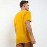 Hush Puppies Pakaian Pria T Shirt Gammal In Mustard