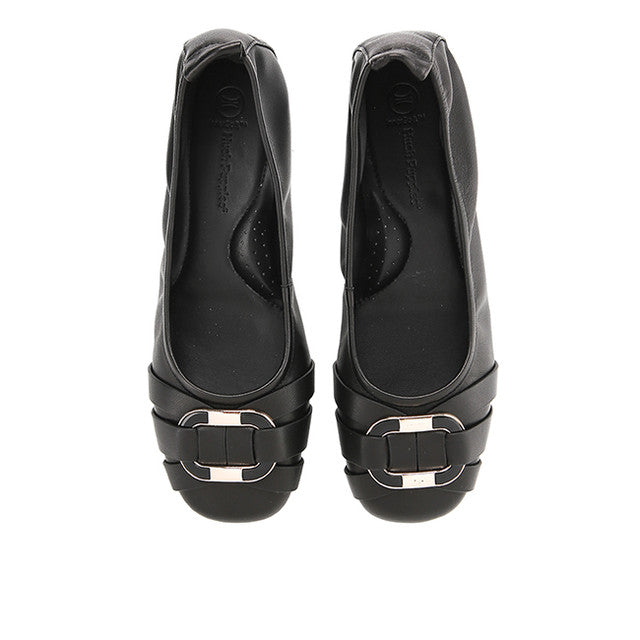 Hush Puppies Sepatu Wanita Flats Donna Carl In Black