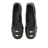 Hush Puppies Sepatu Wanita Flats Donna Carl In Black
