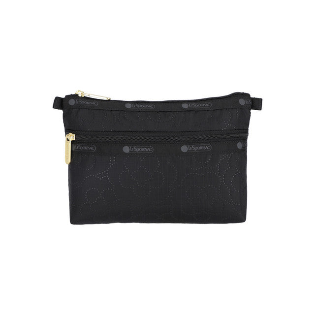 LeSportsac Tas Wanita Cosmetic Clutch In Puffy Blossoms Peach