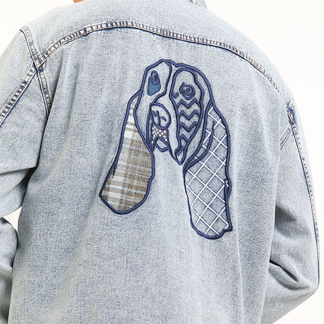 Hush Puppies Pakaian Pria Denim Sippi In Light Blue