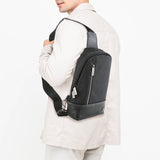 Hush Puppies Tas Pria Fenix Chest Bag In Black