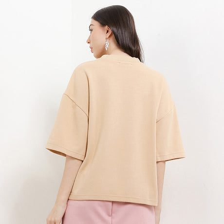 Hush Puppies Pakaian Wanita T Shirt Teagan Ts In Khaki