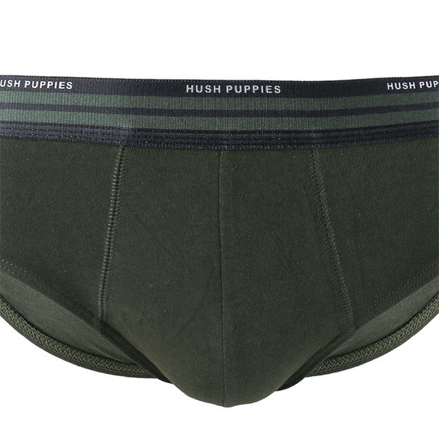 Hush Puppies Pakaian Pria Ctn2 Brief In Olive