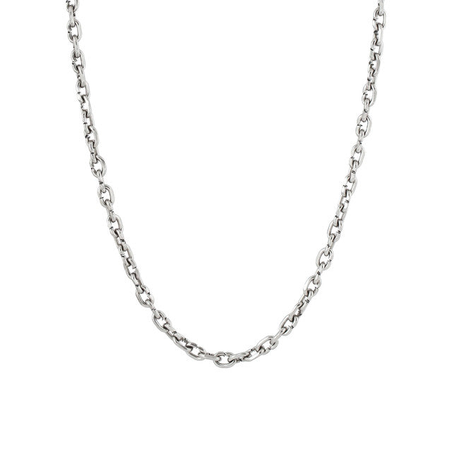 Kingship Necklace Flames In Silver