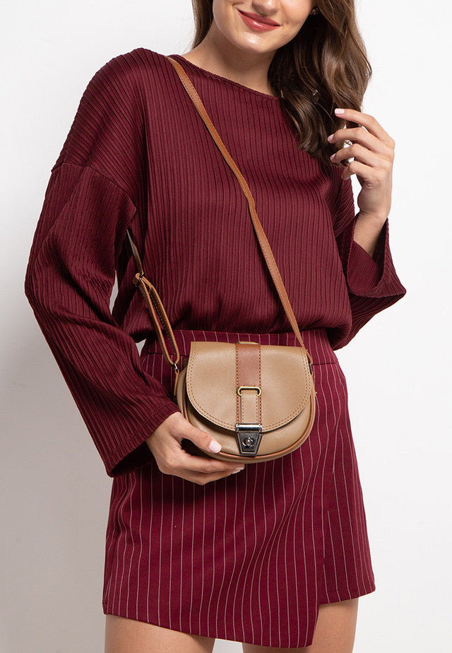 Kingship Sling Bag Mineski In Tan