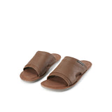 Hush Puppies Sandal Slide Pria Plainville Vi - Slide In Brown