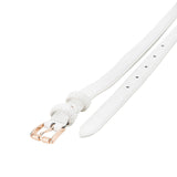 Barbara Ladies Belt In White