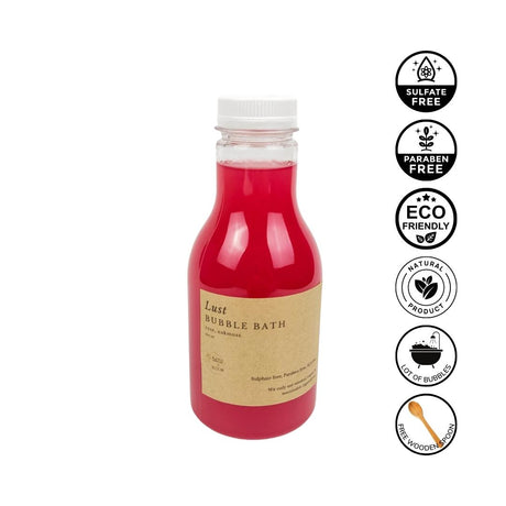Bubble Bath Foaming Liquid Soap Rose
