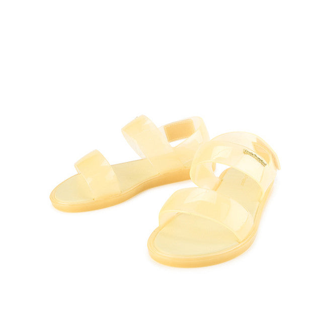 Hush Puppies Sandal Wanita Flats Rowan In Yellow