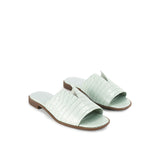 Hush Puppies Sandal Flats Wanita Salsa Coco In Mint