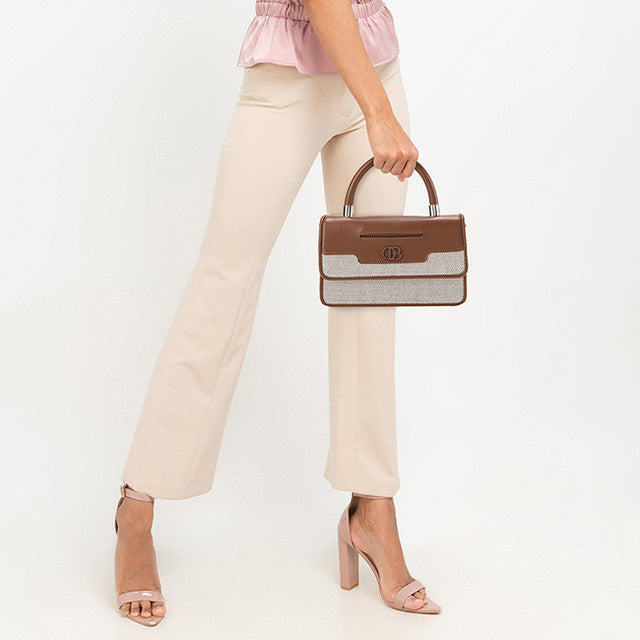 Obermain Tas Wanita Catalina Crossbody Bag In Dark Brown