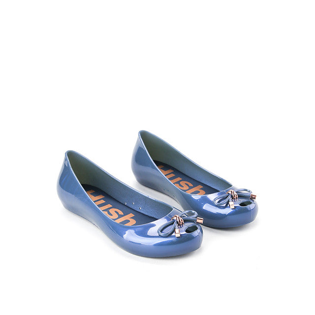 Hush Puppies Sepatu Wanita Slip On Valerina Bow In Blue