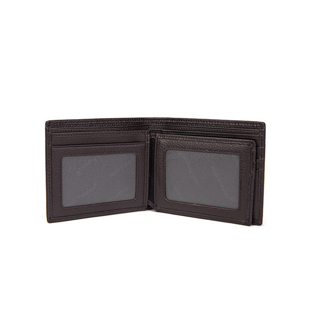 Hush Puppies Aksesoris Pria Short Wallet Paddy Short Wlt F In Dark Brown