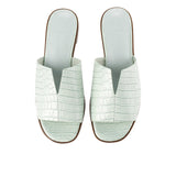 Hush Puppies Sandal Flats Wanita Salsa Coco In Mint