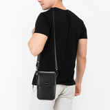 Hush Puppies Tas Pria Ivan Sling Bag In Black