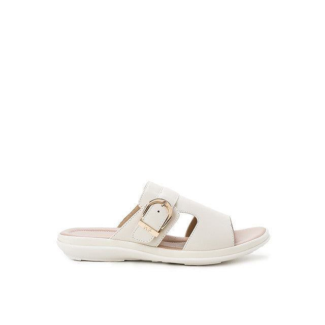 Hush Puppies Sandal Wanita Slide Monika Ava In Off White