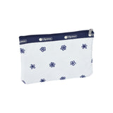 3-Zip Cosmetic In white