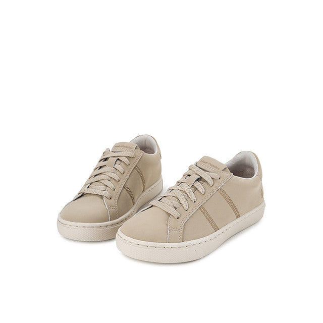 Hush Puppies Sepatu Wanita Lace Up The Good Sneak In Beige