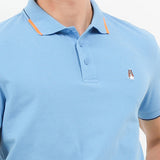 Hush Puppies Pakaian Pria Polo Twig In Blue