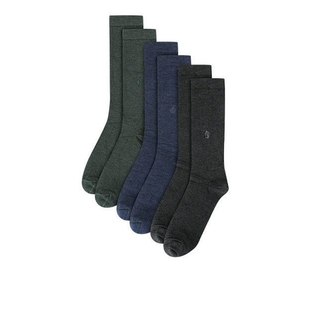 Ob Regular Sock In Multi Color-OSMR2227GR000