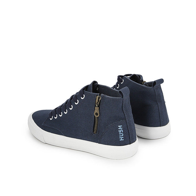 Hush Puppies Sepatu Pria Dawson Laces Boots In Navy