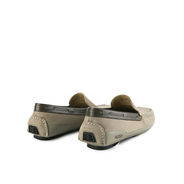 Hush Puppies Sepatu Pria Loafers Tennov Cave Loafer In Taupe