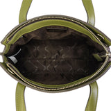 Georgina Satchel (L) In Olive