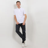 Hush Puppies Pakaian Pria Polo Bsc Tangelo In White