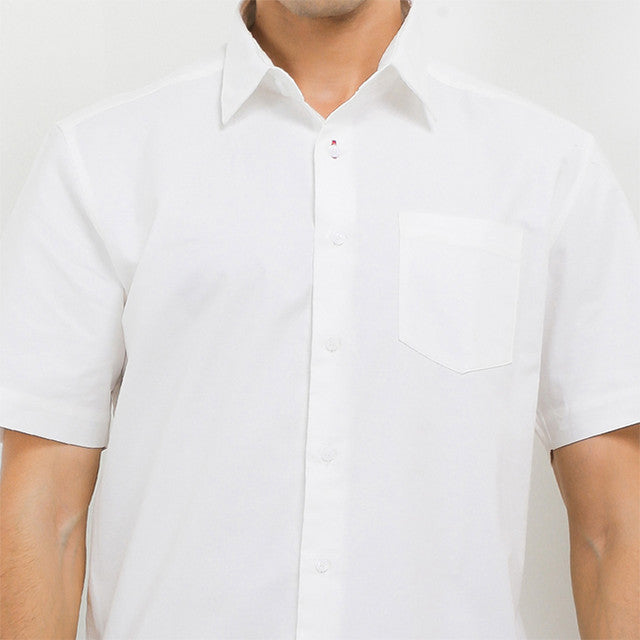 Hush Puppies Pakaian Pria Easy Care Conway In White