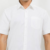Hush Puppies Pakaian Pria Easy Care Conway In White