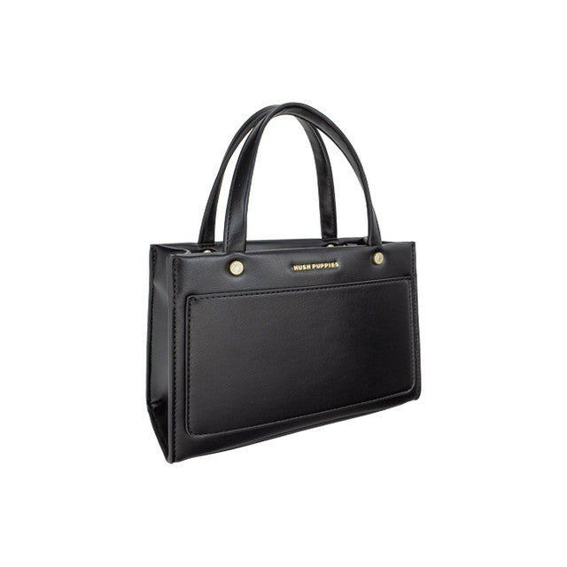 Hush Puppies Tas Wanita Hand Bag Fuji Top Handle M In Black
