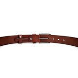 Hush Puppies Aksesoris Pria Belt Farrell Pin In Chocolate