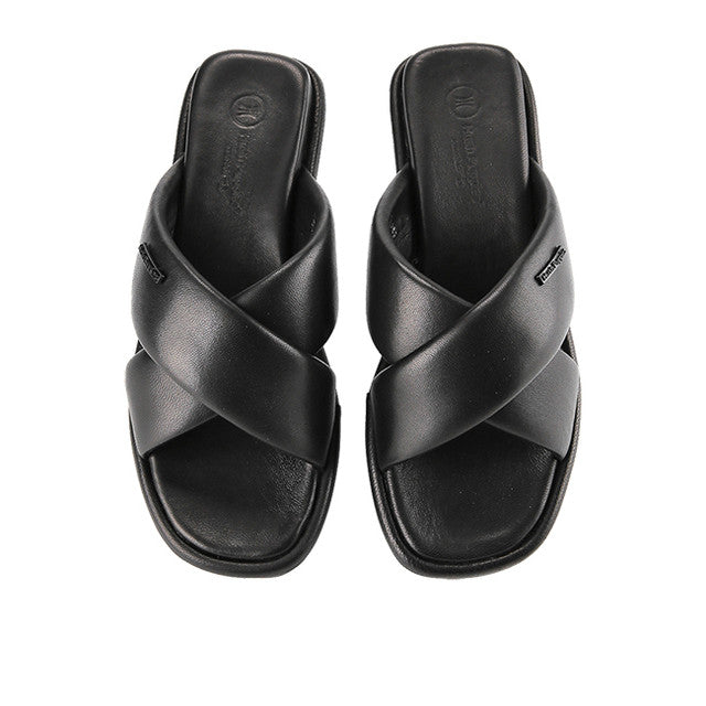 Hush Puppies Sandal Wanita Lolita Cross In Black