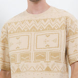 Obermain Pakaian Pria T Shirt Arkana In Khaki